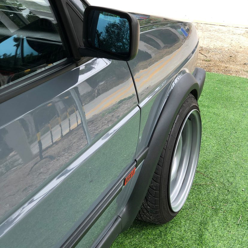 Mk2 Jetta GLI 20V Nardo Grey G60 Corrado Steelies Flares