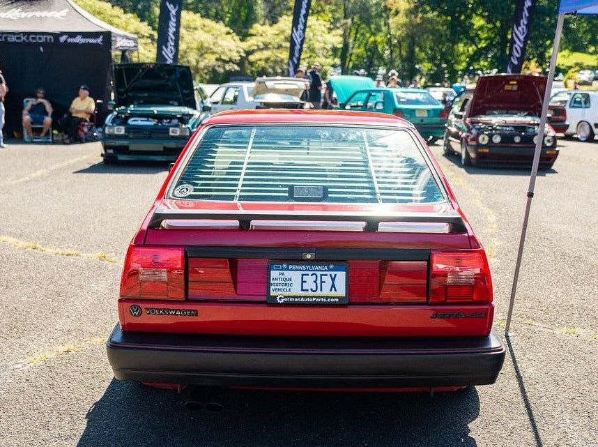 FAW Full-Red Taillights (Pair) - OEM - Mk2 Jetta