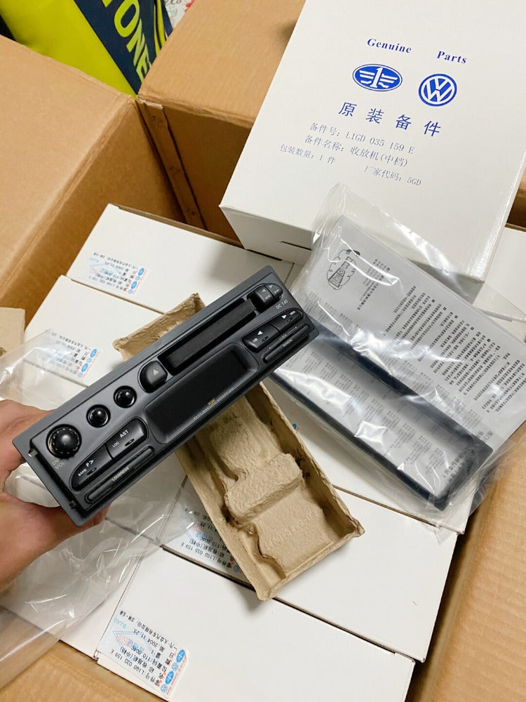 Radio Headunit / Cassette Player - Genuine VW NOS - Mk2