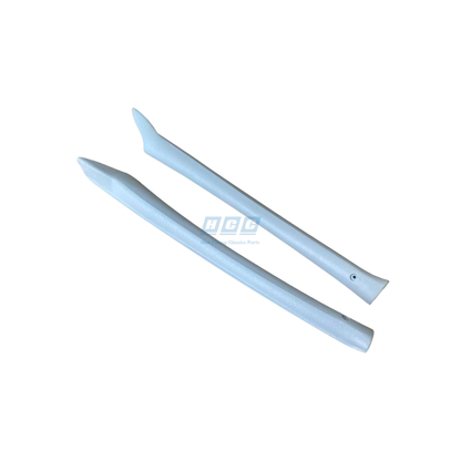 Interior A-Pillar Trim Grey (Pair) - Mk2 Golf and Jetta
