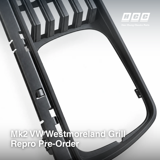 Reproduction Mk2 VW Westmoreland "Westy" Grill Pre-Order
