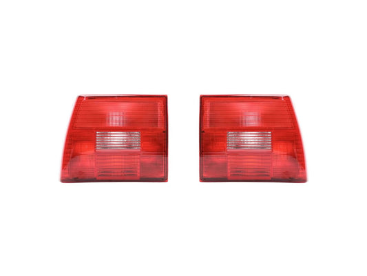 FAW Full-Red Taillights (Pair) - OEM - Mk2 Jetta