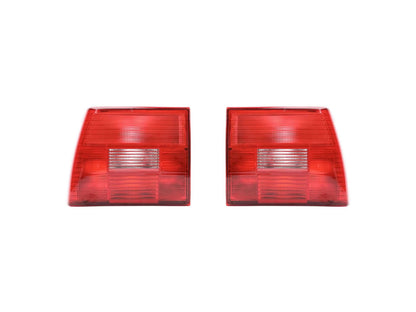 FAW Full-Red Taillights (Pair) - OEM - Mk2 Jetta