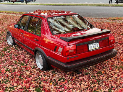 FAW Full-Red Taillights (Pair) - OEM - Mk2 Jetta